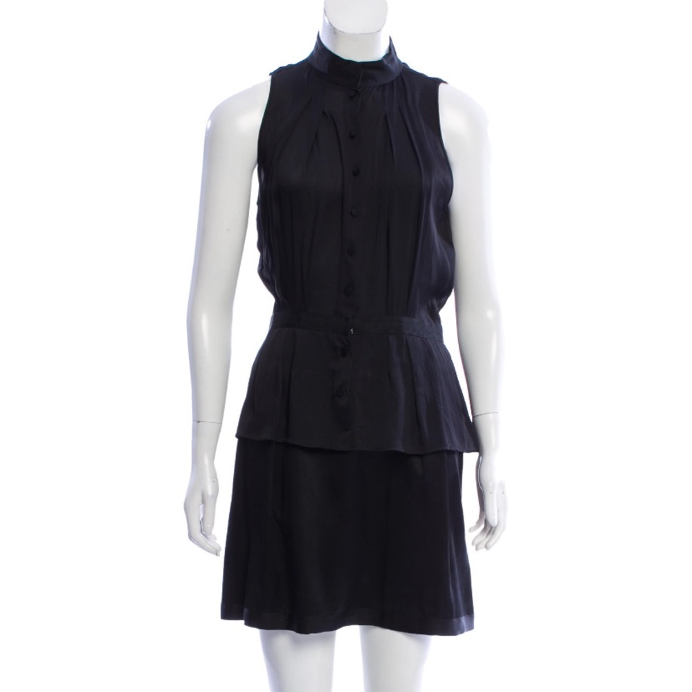Theyskens’ Theory silk knee length dress